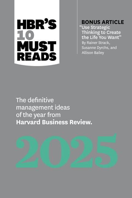 Produktbild: Hbr's 10 Must Reads 2025