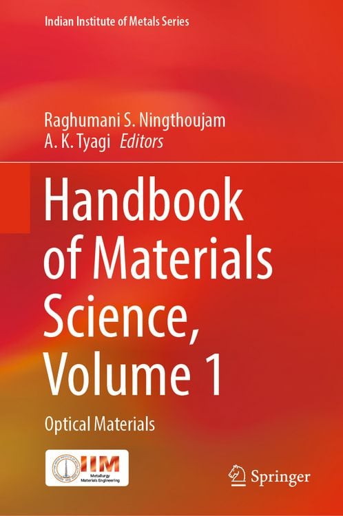 Produktbild: Handbook of Materials Science, Volume 1