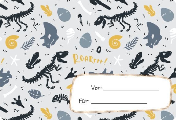 Produktbild: Meine Sticker + Karten + Box - Dinosaurier