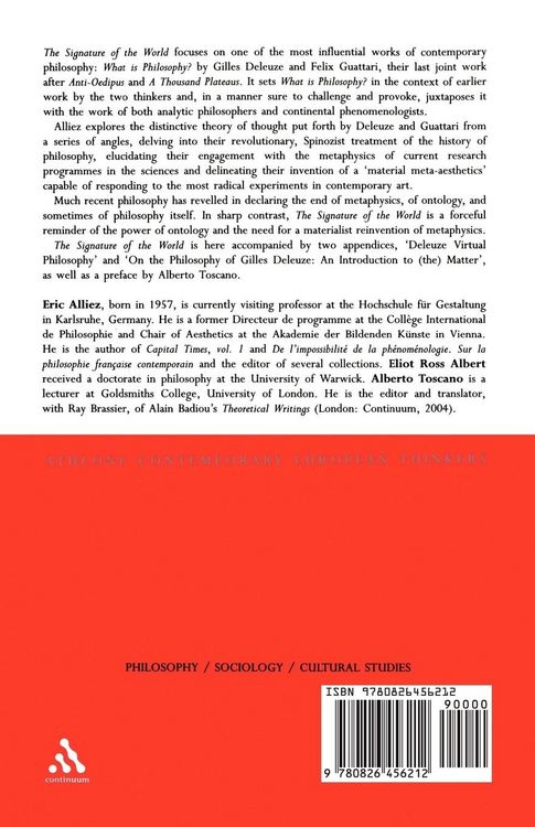 Produktbild: The Signature of the World