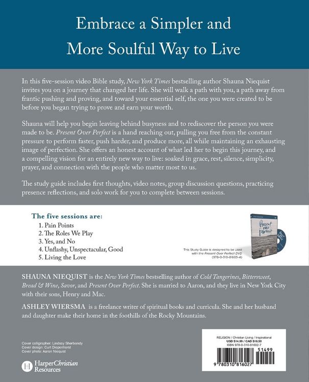 Produktbild: The Present Over Perfect Study Guide