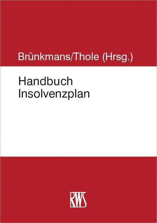 Produktbild: Handbuch Insolvenzplan