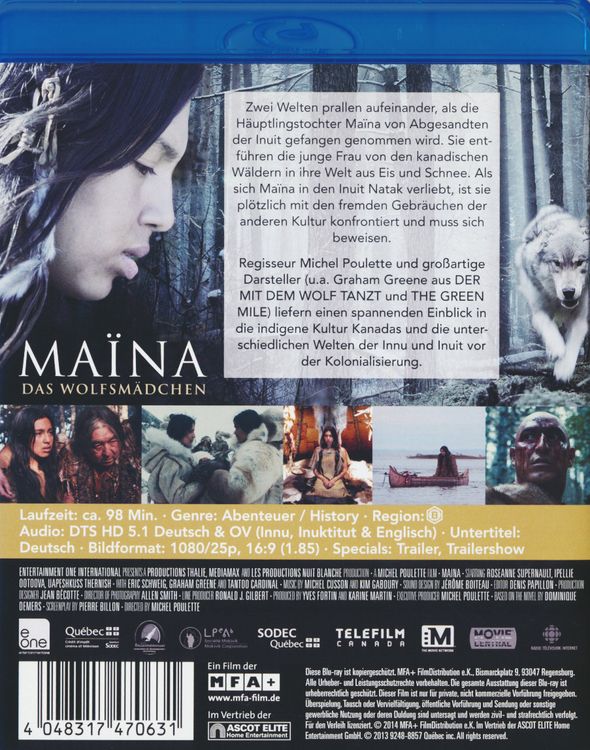 Produktbild: Ma&iuml;na - Das Wolfsm&auml;dchen