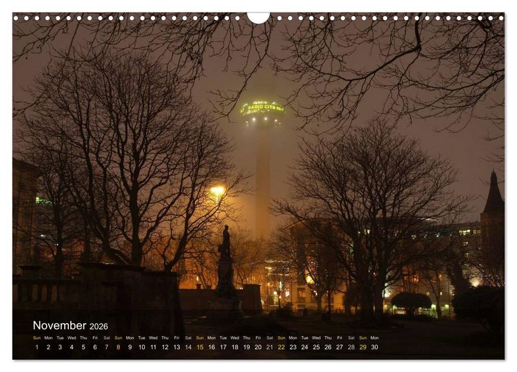 Produktbild: Liverpool - Water and Light (Wall Calendar 2026 DIN A3 landscape), CALVENDO 12 Month Wall Calendar