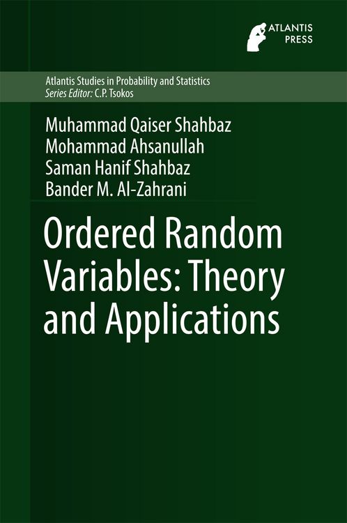 Produktbild: Ordered Random Variables: Theory and Applications