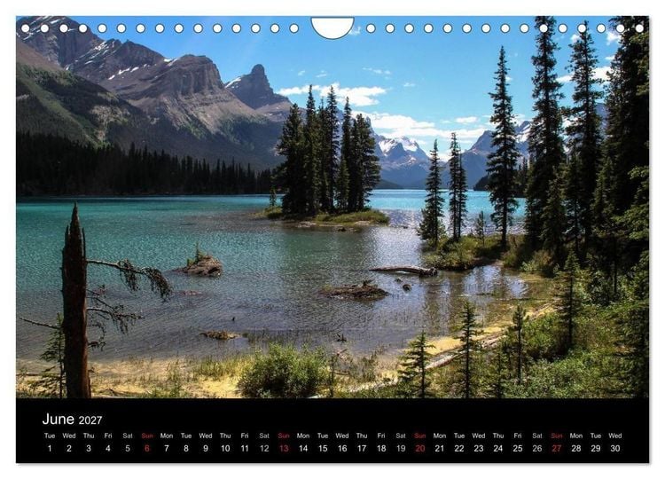 Produktbild: Canada 2027 (Wall Calendar 2027 DIN A4 landscape), CALVENDO 12 Month Wall Calendar