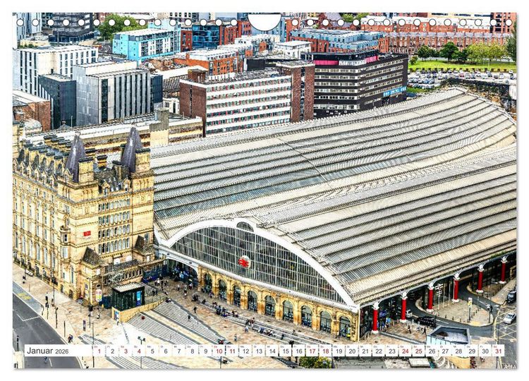 Produktbild: Faszination Liverpool (Wandkalender 2026 DIN A4 quer), CALVENDO Monatskalender