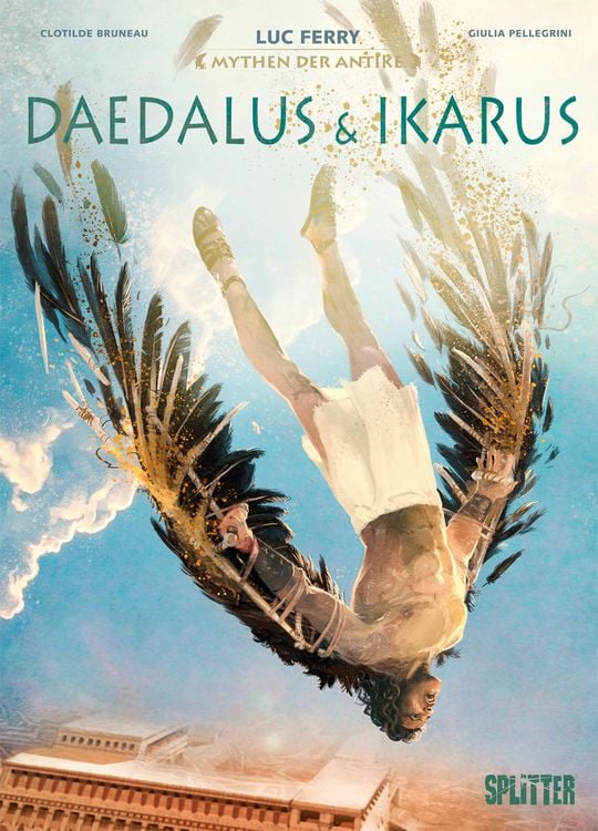 Produktbild: Mythen der Antike: Daedalus und Ikarus (Graphic Novel)