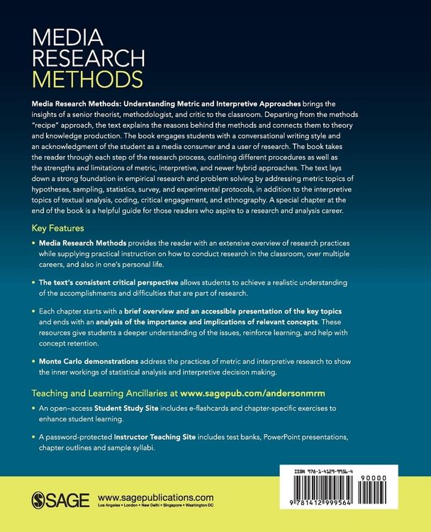 Produktbild: Media Research Methods