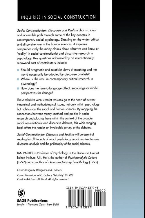 Produktbild: Social Constructionism, Discourse and Realism