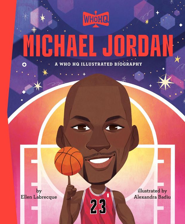 Produktbild: Michael Jordan: A Who HQ Illustrated Biography