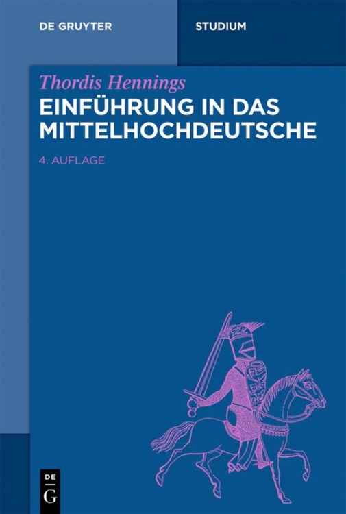 Produktbild: Einführung in das Mittelhochdeutsche