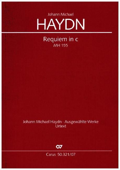 Produktbild: Requiem in c, Studienpartitur