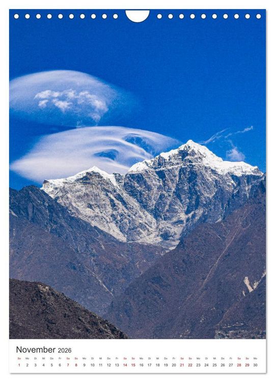Produktbild: Nepal- K&ouml;nigreich der G&ouml;tter (Wandkalender 2026 DIN A4 hoch), CALVENDO Monatskalender