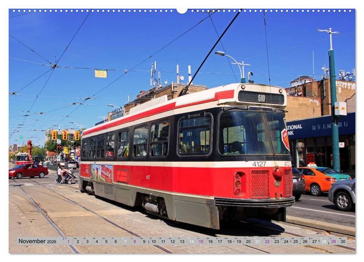 Produktbild: Provinzhauptstadt Toronto (hochwertiger Premium Wandkalender 2026 DIN A2 quer), Kunstdruck in Hochglanz