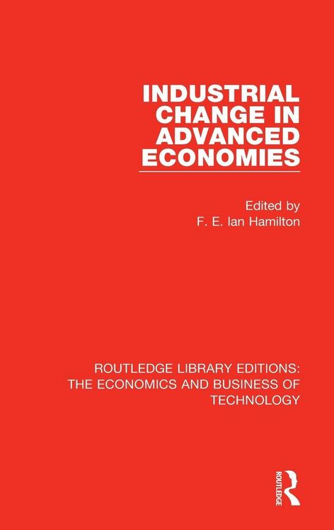 Produktbild: Industrial Change in Advanced Economies