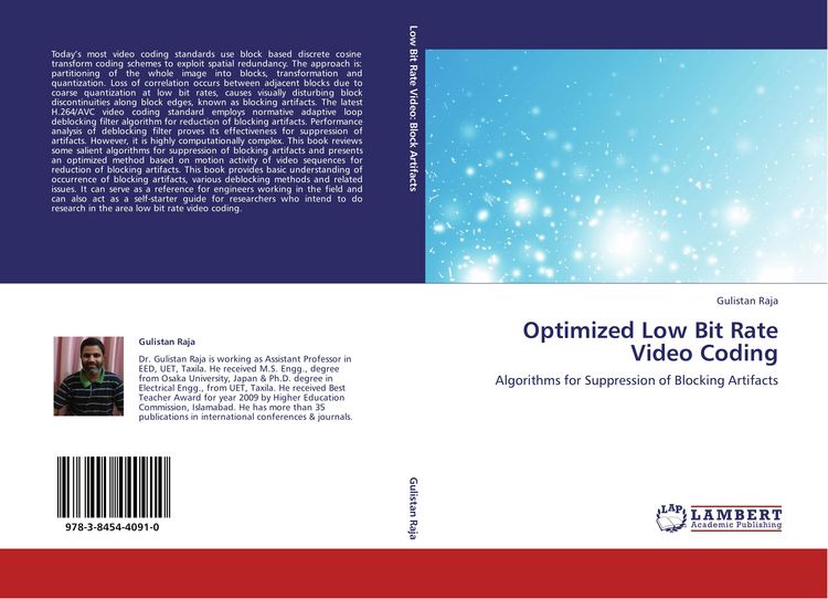 Produktbild: Optimized Low Bit Rate Video Coding