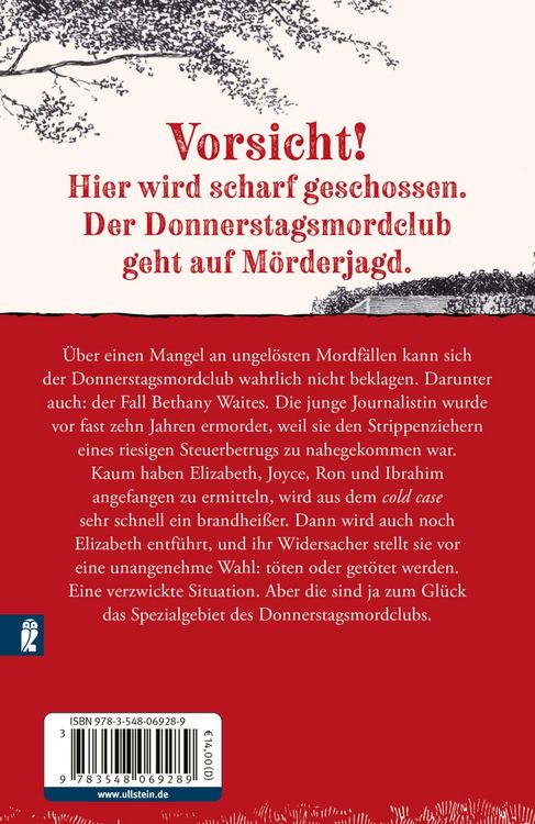Produktbild: Der Donnerstagsmordclub und die verirrte Kugel (Die Mordclub-Serie 3)