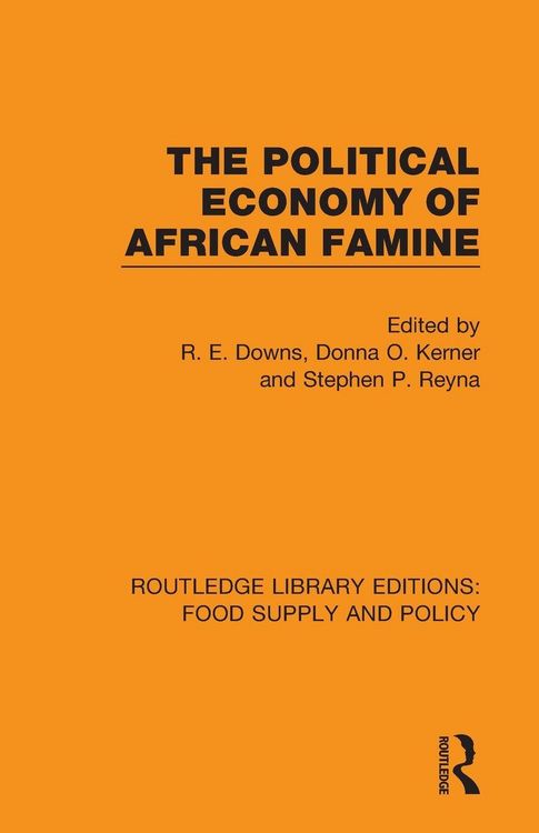 Produktbild: The Political Economy of African Famine