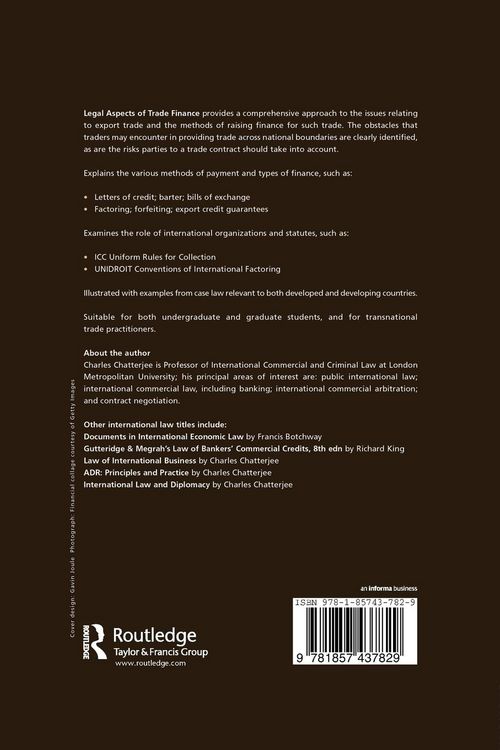 Produktbild: Legal Aspects of Trade Finance