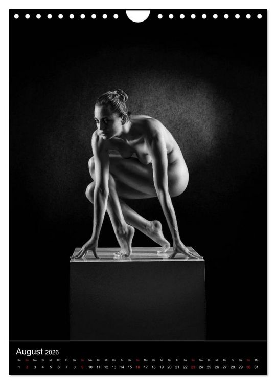 Produktbild: BODY SCULPTURE (Wandkalender 2026 DIN A4 hoch), CALVENDO Monatskalender