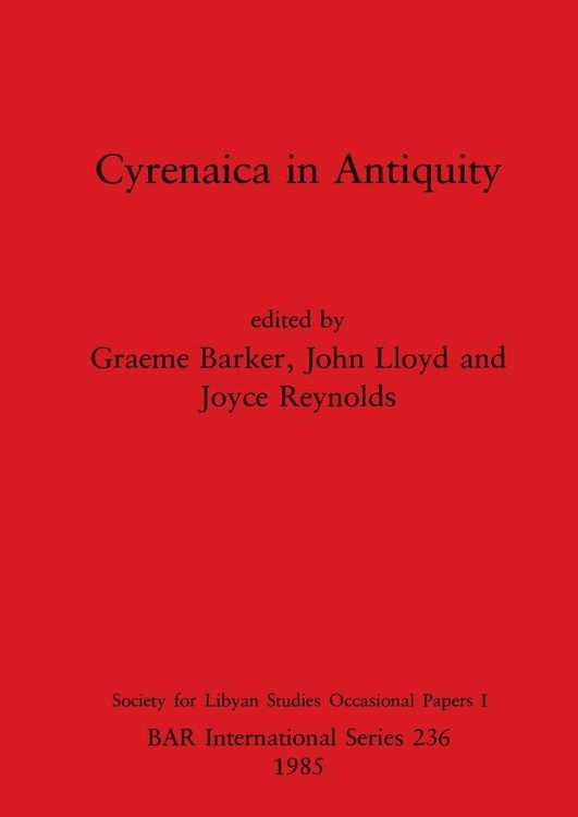Produktbild: Cyrenaica in Antiquity