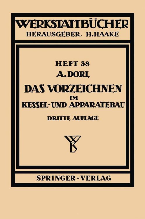 Produktbild: Das Vorzeichnen im Kessel- und Apparatebau