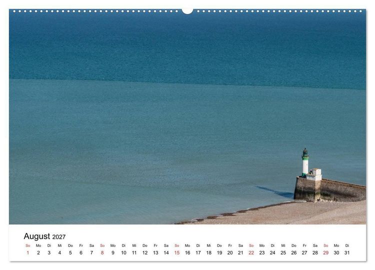 Produktbild: Picardie und Somme (Wandkalender 2027 DIN A2 quer), CALVENDO Monatskalender