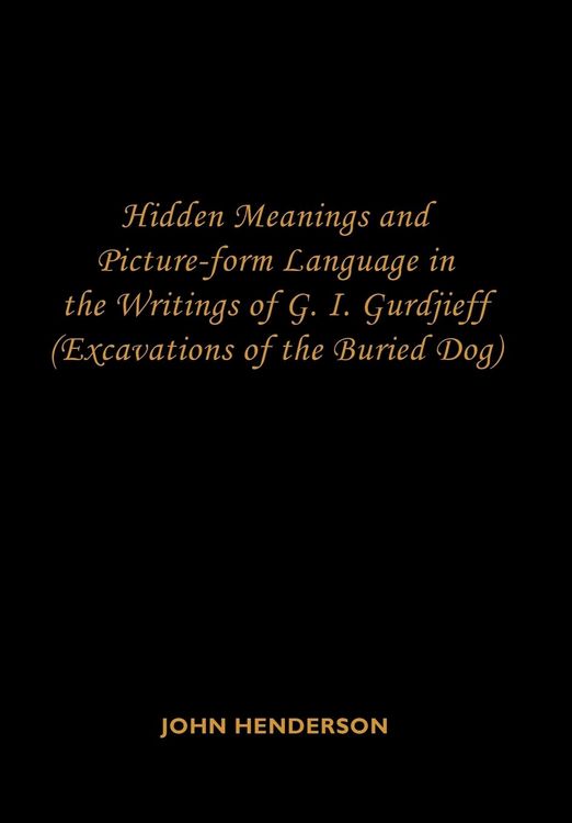 Produktbild: Hidden Meanings and Picture-form Language in the Writings of G.I. Gurdjieff
