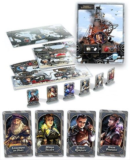 Produktbild: Mirakulus 1027188 - Steampunk Rally Fusion, Schlaue K&ouml;pfe & Maschinen Erweiterung