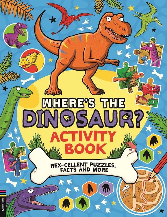 Produktbild: Where's the Dinosaur? Activity Book