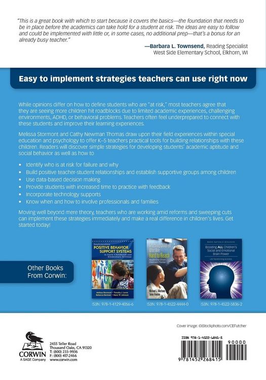 Produktbild: Simple Strategies for Teaching Children at Risk, K-5