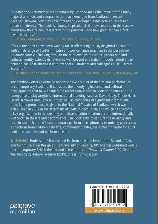 Produktbild: Theatre and Performance in Contemporary Scotland
