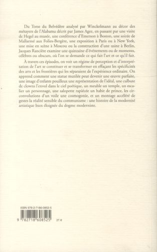 Produktbild: Aisthesis : sc&egrave;nes du r&eacute;gime esth&eacute;tique de l'art