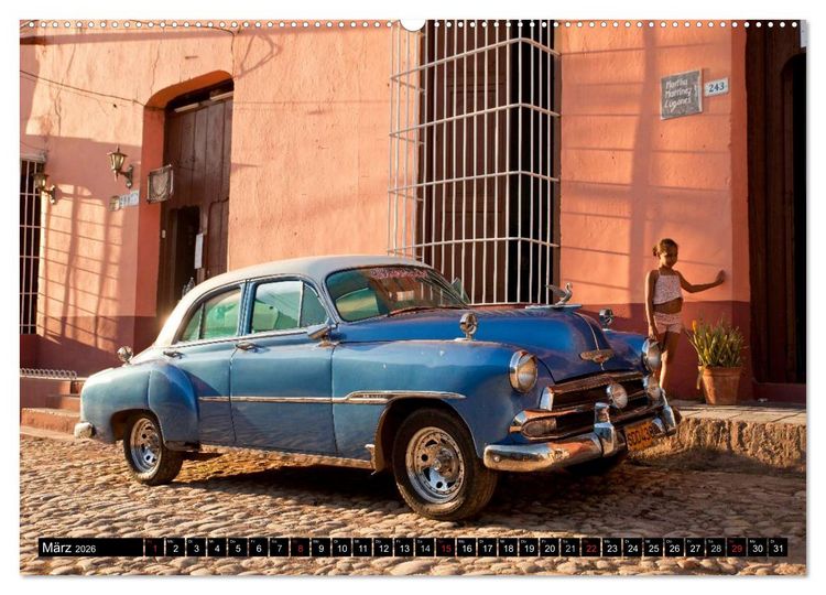 Produktbild: Classic Cars of Cuba (Wandkalender 2026 DIN A2 quer), CALVENDO Monatskalender
