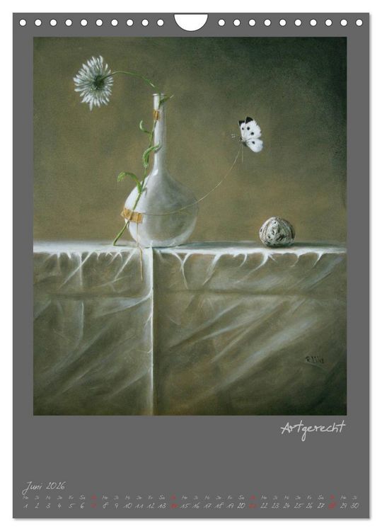 Produktbild: gib der Stille einen Klang (Wandkalender 2026 DIN A4 hoch), CALVENDO Monatskalender