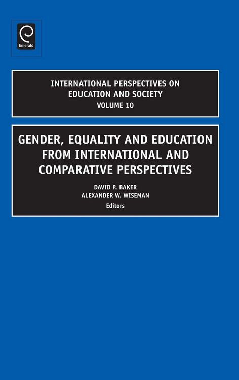 Produktbild: Gender, Equality and Education from International and Comparative Perspectives