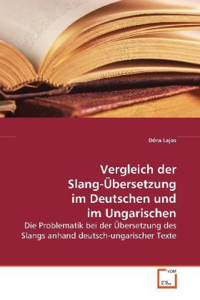 Produktbild: Lajos, D: Vergleich der Slang-&Uuml;bersetzung im Deutschen und i