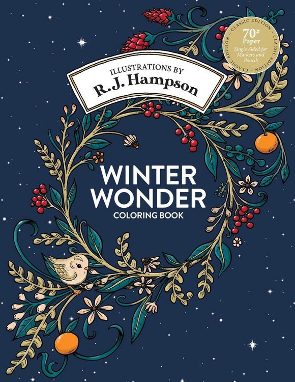 Produktbild: Winter Wonder Coloring Book