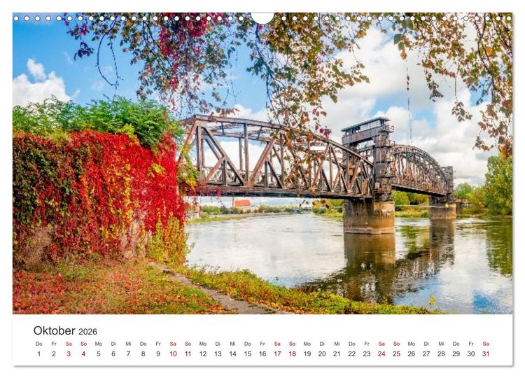 Produktbild: Deutschland: Magdeburg, Stadtansichten und Umgebung (Wandkalender 2026 DIN A3 quer), CALVENDO Monatskalender