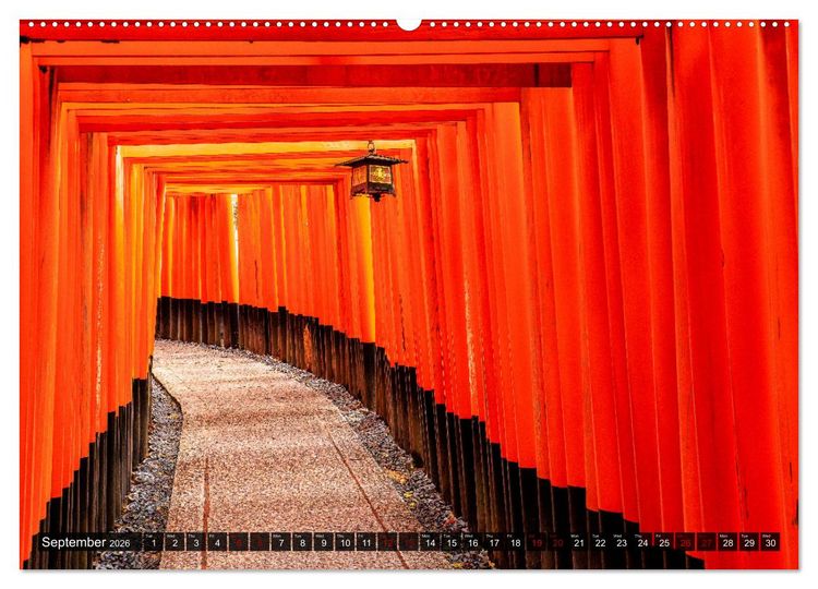 Produktbild: Japan - between tradition and modernity (High Quality Premium Wall Calendar 2026 DIN A2 landscape),CALVENDO 12 Month Wall Calendar