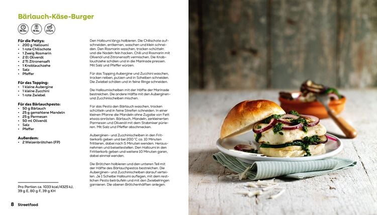 Produktbild: Hei&szlig;luftfritteuse vegetetarisch und vegan