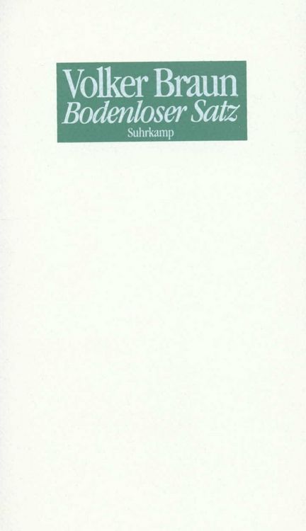 Produktbild: Bodenloser Satz