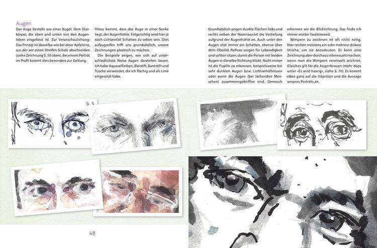Produktbild: Portr&auml;tzeichnen ganz einfach. Die Kunst ausdrucksstarker Gesichter