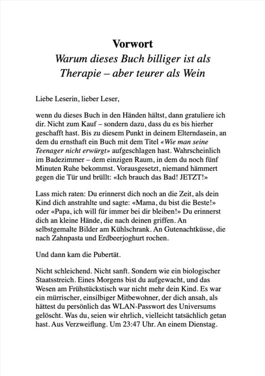 Produktbild: WIE MAN SEINE TEENAGER NICHT ERW&Uuml;RGT?!