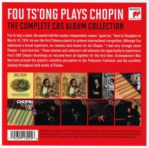Produktbild: Fou Ts'ong Plays Chopin-Complete CBS Album Coll.