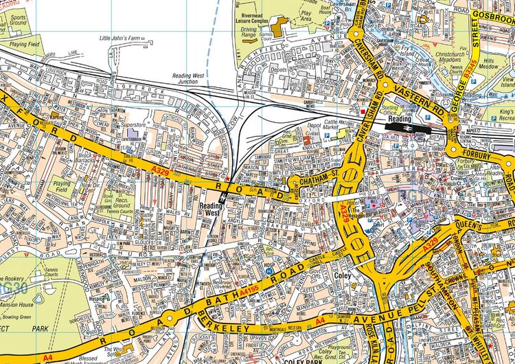 Produktbild: READING A-Z POCKET STREET MFO