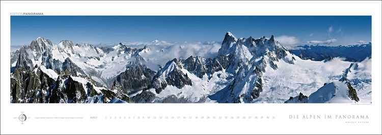 Produktbild: Die Alpen im Panorama