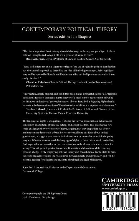 Produktbild: Rejecting Rights