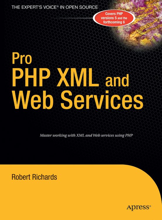 Produktbild: Pro PHP XML and Web Services